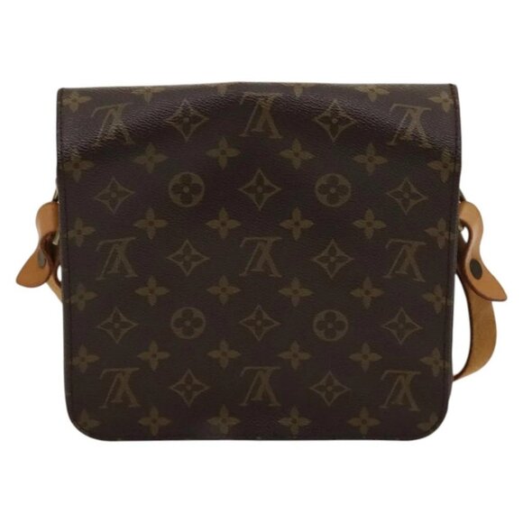 LOUIS VUITTON Monogram Cartouchiere MM Shoulder Bag M51253 LV Auth yk17825 - Picture 2 of 16